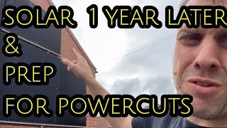 SOLAR 1 YEAR LATER amp BLACKOUTS PREP [upl. by Coney]