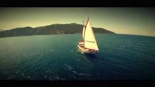 LUXURY GULET CHARTER GREECE GREEK ISLANDS CYCLADES RAINBOW [upl. by Saidel217]