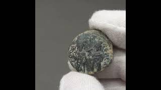 602610 Byzantine Empire Follis Phocas and Leontia 40 Nummi byzantineempire archaeology [upl. by Kati710]