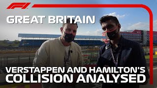 Verstappen And Hamiltons Collision Analysed  2021 British Grand Prix [upl. by Leiand965]