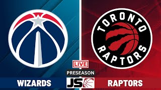 Washington Wizards vs Toronto Raptors  NBA Live Scoreboard 2024 [upl. by Ennayk651]