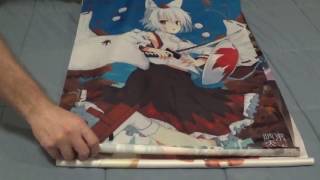 Touhou Project kanako and Momiji Wall Scroll Pick Up 8 [upl. by Elliven90]