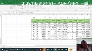 Open Valley קורס אקסל למתקדמים קיסריה פונקציית VLOOKUP [upl. by Vanya]