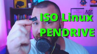 Forma FÁCIL de gravar ISO Linux em um pendrive [upl. by Olen]