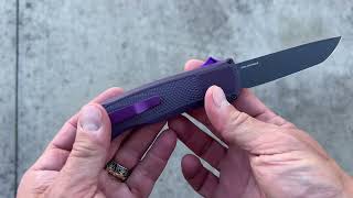 SeasonalBenchmade Shootout OTF Dark Purple [upl. by Dyrraj863]