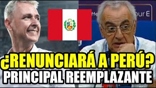 TIAGO NUNES SERÍA REEMPLAZANTE DE JORGE FOSSATI EN LA SELECCION PERUANA PARA ELIMINATORIAS [upl. by Reppiks475]