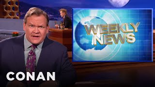 Andy Richter Reports Elderly Paperweights Bad Seashell Advice amp More  CONAN on TBS [upl. by Nylynnej447]