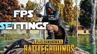 Player Unknown Battlegrounds  FPS settings  GTX 1060 [upl. by Iturk829]