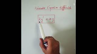 Equation différentielle à variables séparées  MATHS SUP MATHS SPE [upl. by Sybille]