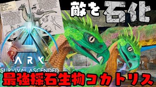 【ARK】最強採石MOD生物コカトリス！テイム方法と性能を解説！【ARKSurvivalAscended】 [upl. by Keenan451]