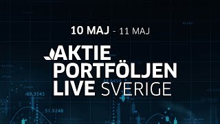 Aktieportföljen LIVE 10 Maj 2022  Duerity Saniona ChargePanel Tobbe Rosén [upl. by Hadeis350]