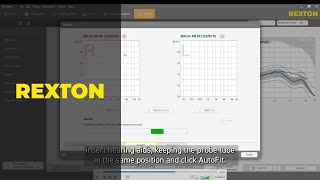 How to do a first fit with AutoFit in Connexx  REXTON Hearing Aids [upl. by Skcirdnek355]