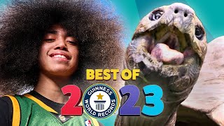 BEST WORLD RECORDS OF 2023  Guinness World Records [upl. by Helenka]