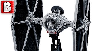 Lego TIE Fighter Ultimate Collectors Series Set 75095  Unbox Build Time Lapse Review [upl. by Atinahc]