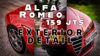 Resurrecting Alfa Romeo 159 JTS  Full Exterior Detail  Car Detailing [upl. by Nafets]