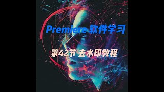 Premiere 软件学习从0基础到精通 第42节 去水印教程 [upl. by Grimaud3]