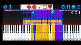 dark midi marimba iPhone ringtone by MIDIPlayerKion [upl. by Mabel]