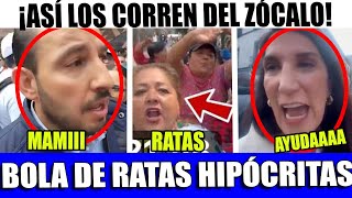 ESTO ESTA PASANDO EN EL ZOCALO ASÍ LOS CORRIERON ¡MARTES DEFINITICO DISUELVEN LA CORTE [upl. by Rico]