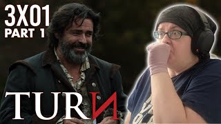 TURN Washingtons Spies  3x01 PART 1  Valediction  REACTION [upl. by Rigby]