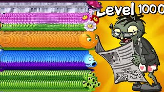 PvZ2 Ranking of all plants with Level1000 Newspaper Zombie pvz2 [upl. by Einner]