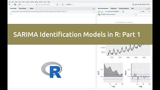 SARIMA Identification Models in R Part 1 [upl. by Faulkner792]