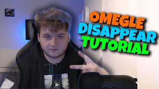 Disappear  Invisible Omegle Tutorial  How to Disappear Prank 2023 ✅ [upl. by Sldney]