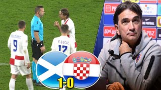 🔴ŠKOTSKA 10 HRVATSKA🔴 DALIĆ I IGRAČI IZJAVE NAKON DEBAKLA [upl. by Kessler409]