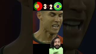 ❤️❤️Portugal Vs Brazil 🌹❤️🌹 worldcup football portugalfootball fifa ronaldo cr7 [upl. by Ignatius197]