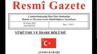 MÜJDE GELDİ SPK ÜYE ATAMALARI RESMİ GAZETEDE YAYINLANDI  BU HAFTA HALKA ARZ GELEBİLİR [upl. by Savadove]