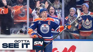 GOTTA SEE IT Connor McDavid Becomes Fourth Fastest NHLer To Reach 1000 points [upl. by Godric]