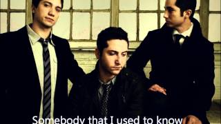 Somebody that I used to know  Boyce Avenue cover lyrics [upl. by Anerak]