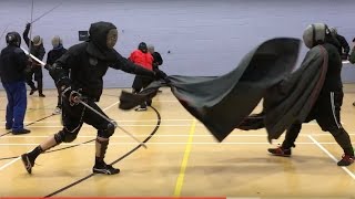 Rapier and Cloak sparring  Tom vs Nick [upl. by Penni]