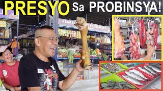 PRESYONG PALENGKE sa PROBINSYA 🇵🇭😄 REQUEST ng OFW eto naaa [upl. by Anirrak]