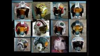 X wing Helmets Tutorial BIGGS WEDGE ZEV RED 9 RED 10 [upl. by Eiramanna931]