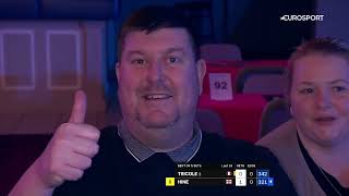 Thibault Tricole v Steve Hine  Lakeside WDF World Championship Darts 2022  Round 3 [upl. by Ahsenre147]