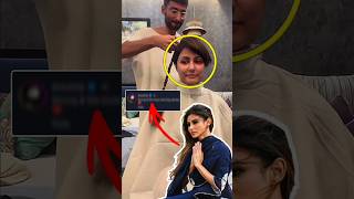 Mouni Roy reaction on Hina Khan hair cut because of Breast cancer [upl. by Kreiker]