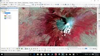 Curso ArcGis 102  Análisis de imágenes en ArcMap parte 1 [upl. by Ahsead238]