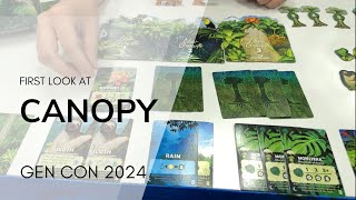 First Look at Canopy  GenCon 2024 [upl. by Port]