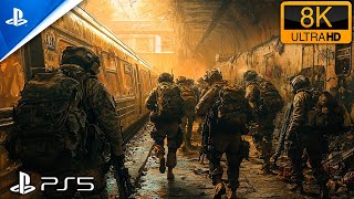 PS5 The Greatest Stealth  Realistic ULTRA Graphics Gameplay  Metro Last Light  8K 60FPS [upl. by Notnarb]