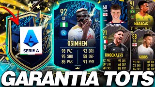 FIFA 22  😱 DME GARANTIA TOTS SERIE A  NOVA TEMPORADA  OSIMHEN CHEGOU  LINKER [upl. by Remot]