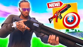 Lewis Hamilton Skin Gameplay  Solo Crown WIN  Quick Weapon Feature  Fortnite Chapter 5 Season 4 [upl. by Matti]