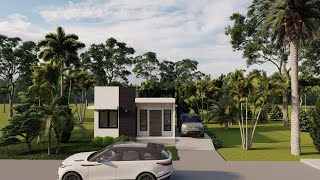 Modern Small Box type House Design [upl. by Pond426]