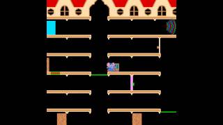 Arcade Game Mappy 1983 Namco [upl. by Lanuk265]