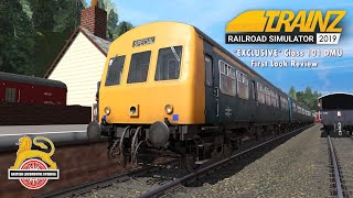 Trainz  EXCLUSIVE New BR Class 101 DMU First Look Review amp Sneak Peek [upl. by Anitak]