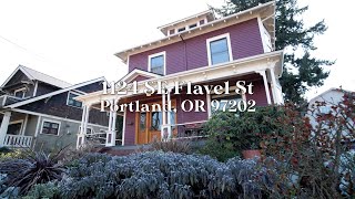 1124 SE Flavel St  Video Walkthrough  Portland Oregon Real Estate [upl. by Fabriane]