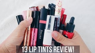 BEST amp WORST KOREAN LIP TINTS [upl. by Nowell]