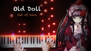 quotOld Dollquot Out of Tune version  Madfather OST 14  Piano Cover Visualizer [upl. by Josh]