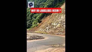 WHY DO LANDSLIDES OCCUR😳 nature facts worldrecord landslide disaster naturelovers mountains [upl. by Raphaela]