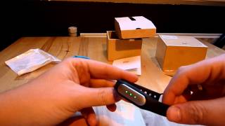 Review Xiaomi Miband Nederlands [upl. by Blunt]