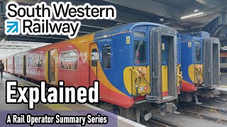 South Western Railway EXPLAINED SWR  A Rail Operator Summary [upl. by Absa115]